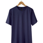 Men's Silkspun Short Sleeved Crew in Navy