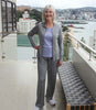  Women's Silkspun Hoodie and Lounge Pants in Perfect Grey