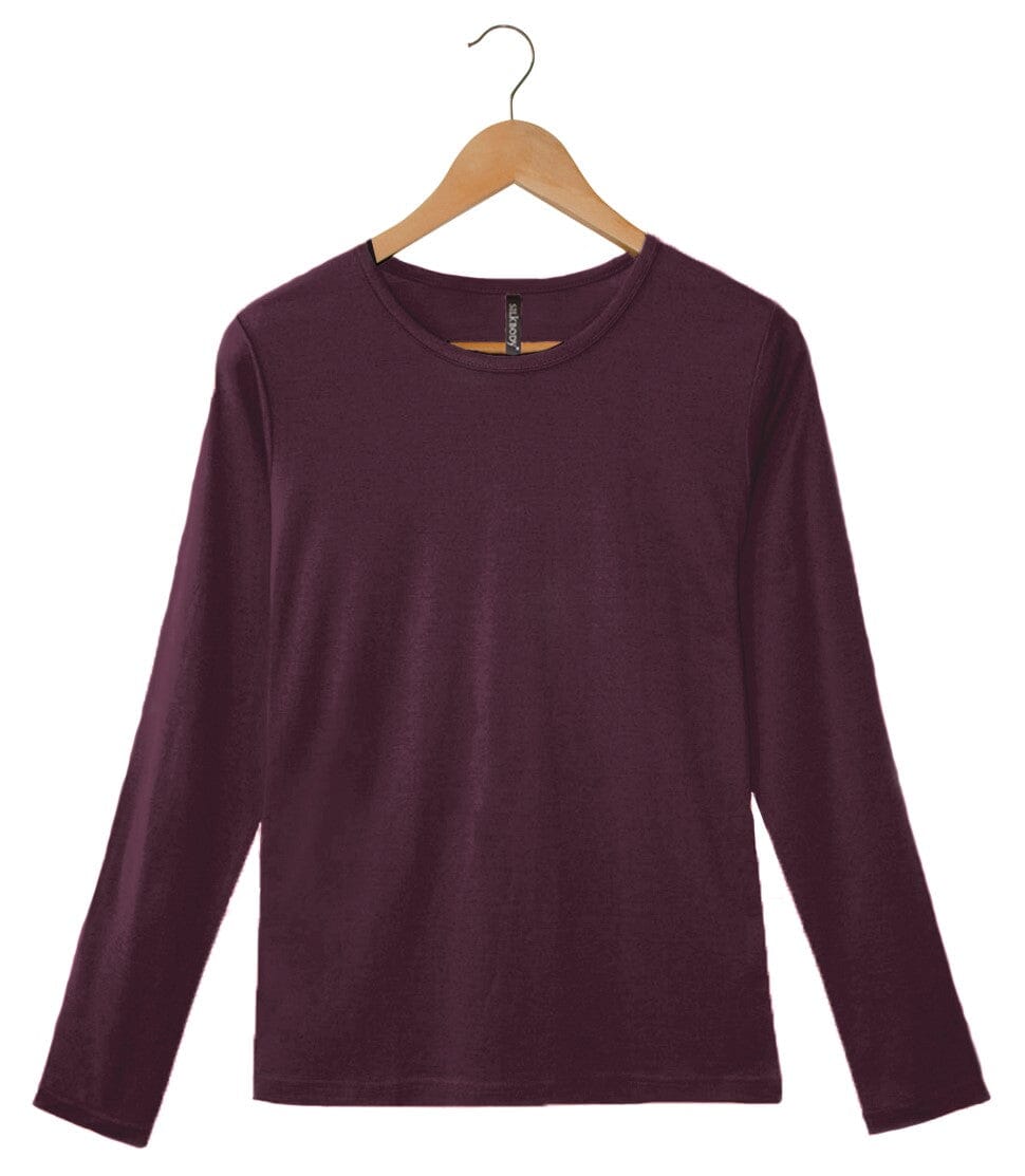 Women's Silkspun Long Sleeve Crew in Port Royale