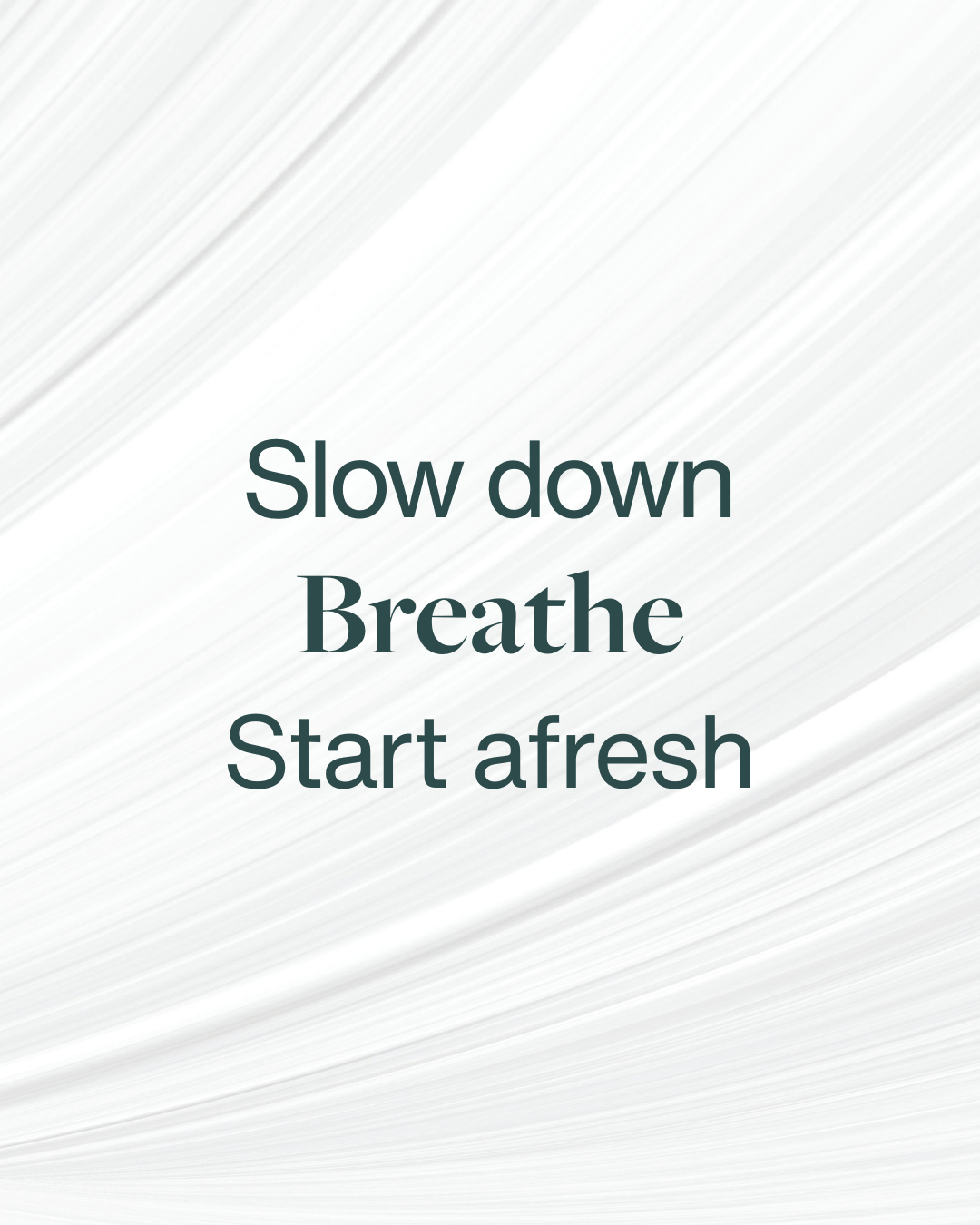 Start the New Year with a Softer Foundation