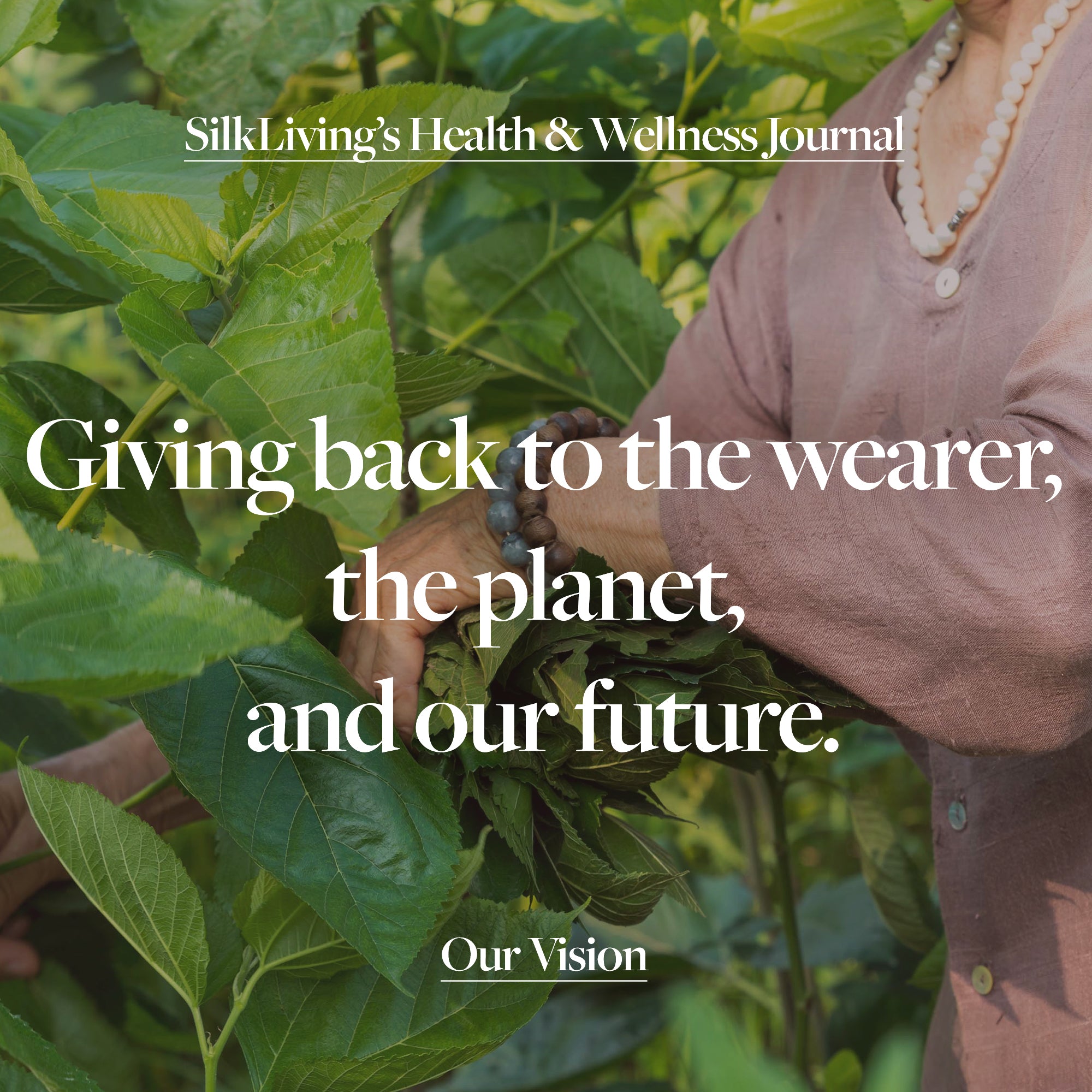 Sustainability - Giving back to the Wearer, the Planet and Our Future