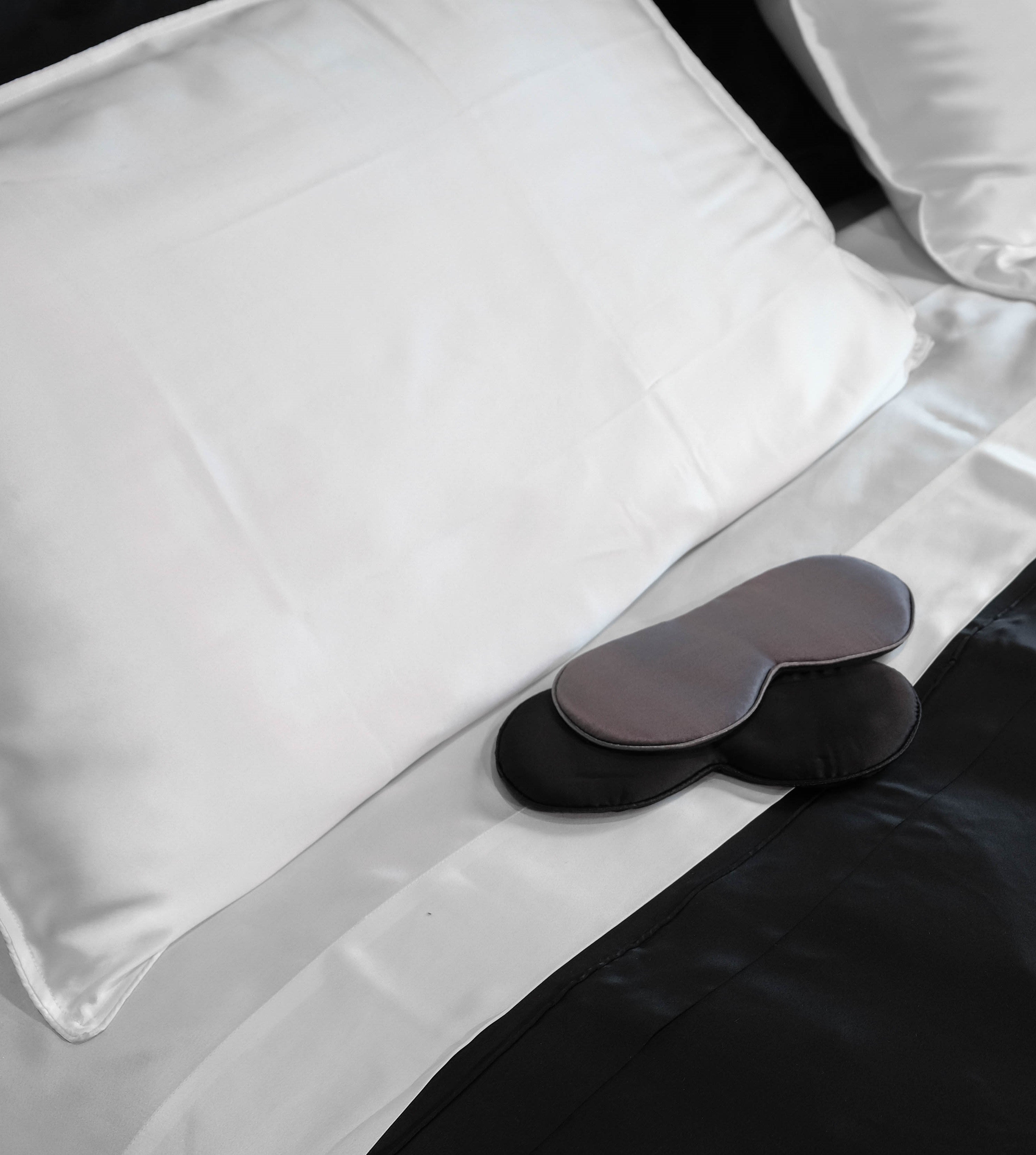 100% mulberry silk Pillowslip in Natural White - 19 momme - Clearance