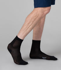 PureSilk Mid-Length Liner Socks – Ultra-Light and Breathable for Maximum Comfort