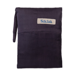 100% pure parachute silk sleeping bag liner (Standard style Silksak) in Slate Grey