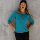 Silkspun 3/4 Sleeve Scoop