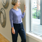 Women's Silkspun Lounge Pants in Black