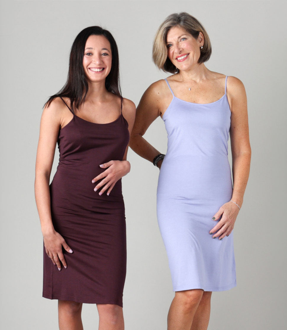 Women's Silkspun Slip Dress in a choice of colours