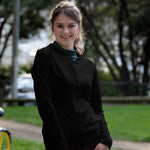 Women's Silkspun Hoodie in Black