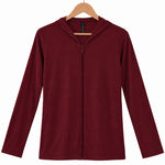 Women's Silkspun Hoodie in Bordeaux