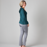 Silkspun Women's Hoodie - Clearance; Deep Sea size L