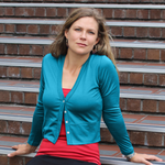 Silkspun V Neck Button-front Cardigan with fitted waist