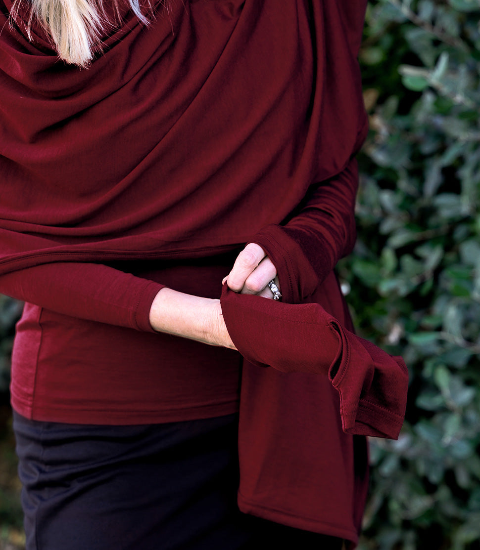 Silkspun Fingerless Gloves in a range of colours