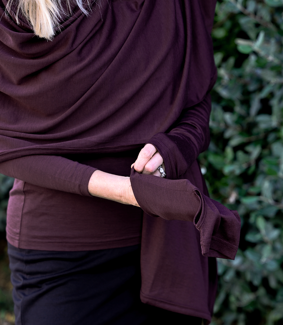 Silkspun Fingerless Mittens on Clearance in Port Royale