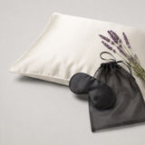 Our Premium Sleep With Silk Gift Set includes a 100% mulberry silk Signature Pillowslip and a pure silk Eye Mask in your choice of colour combination.  Beautifully presented in a 100% Georgette silk reusable gift bag with drawstring closure.