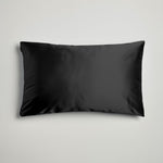 100% Pure Silk Essential Pillowslip with invisible zip closure in Black