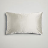 100% Pure Silk Essential Pillowslip with invisible zip closure in Natural White