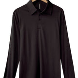 Long Sleeve Polo Shirt for Men (Clearance)