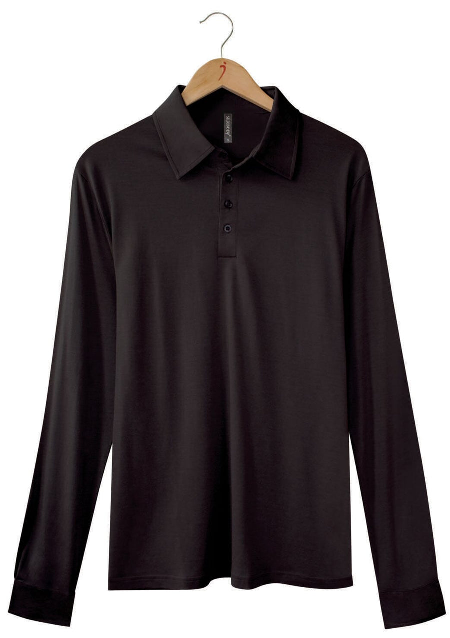 Long Sleeve Polo Shirt for Men (Clearance)