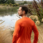 Men's Silkspun Long Sleeved Crew