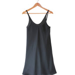 Pure Silk Crepe-de-Chine Slip Dress - Clearance; Shop Second