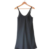 Pure Silk Crepe-de-Chine Slip Dress - Clearance; Shop Second