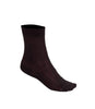  100% Pure Silk Liner Socks in Black