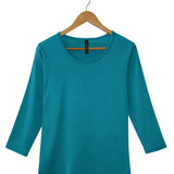 Silkspun 3/4 Sleeve Scoop