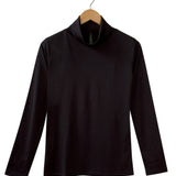  Men's Silkspun Turtle Neck in Black