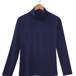  Men's Silkspun Turtle Neck in Navy