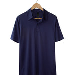 Men's Silkspun Short Sleeve Polo Shirt in Navy