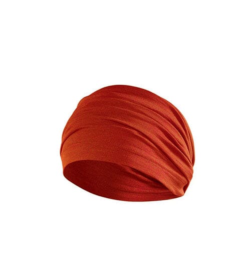 Silkspun Unisex Headwarmer in Orange Blaze