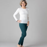 Silkspun Legliner in Deep Sea green