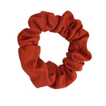 Silkspun Scrunchie in Orange Blaze