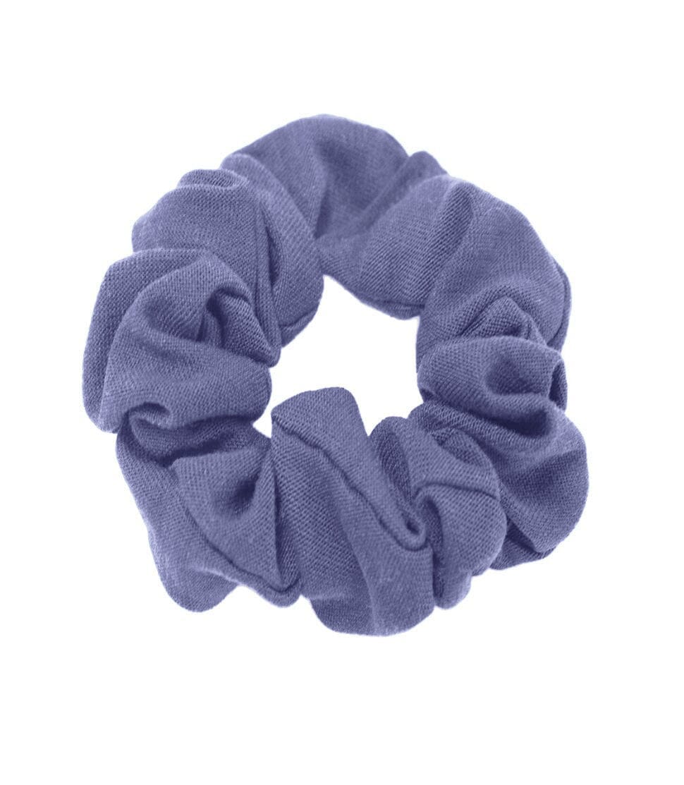 Silkspun Scrunchie in Forget-Me-Not Blue