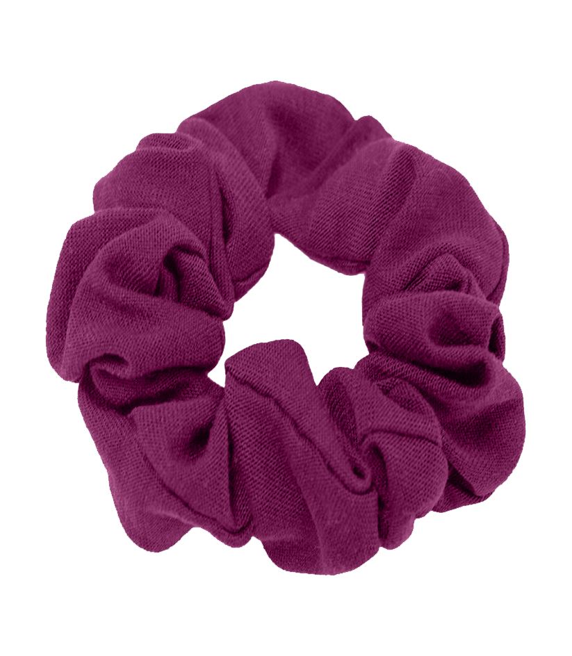 Silkspun Scrunchie in Mulberry pink