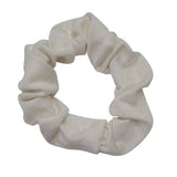 Silkspun Scrunchie in Natural White