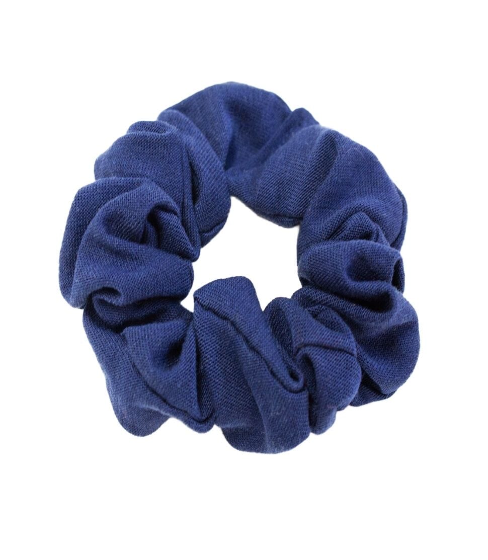 Silkspun Scrunchie in Navy