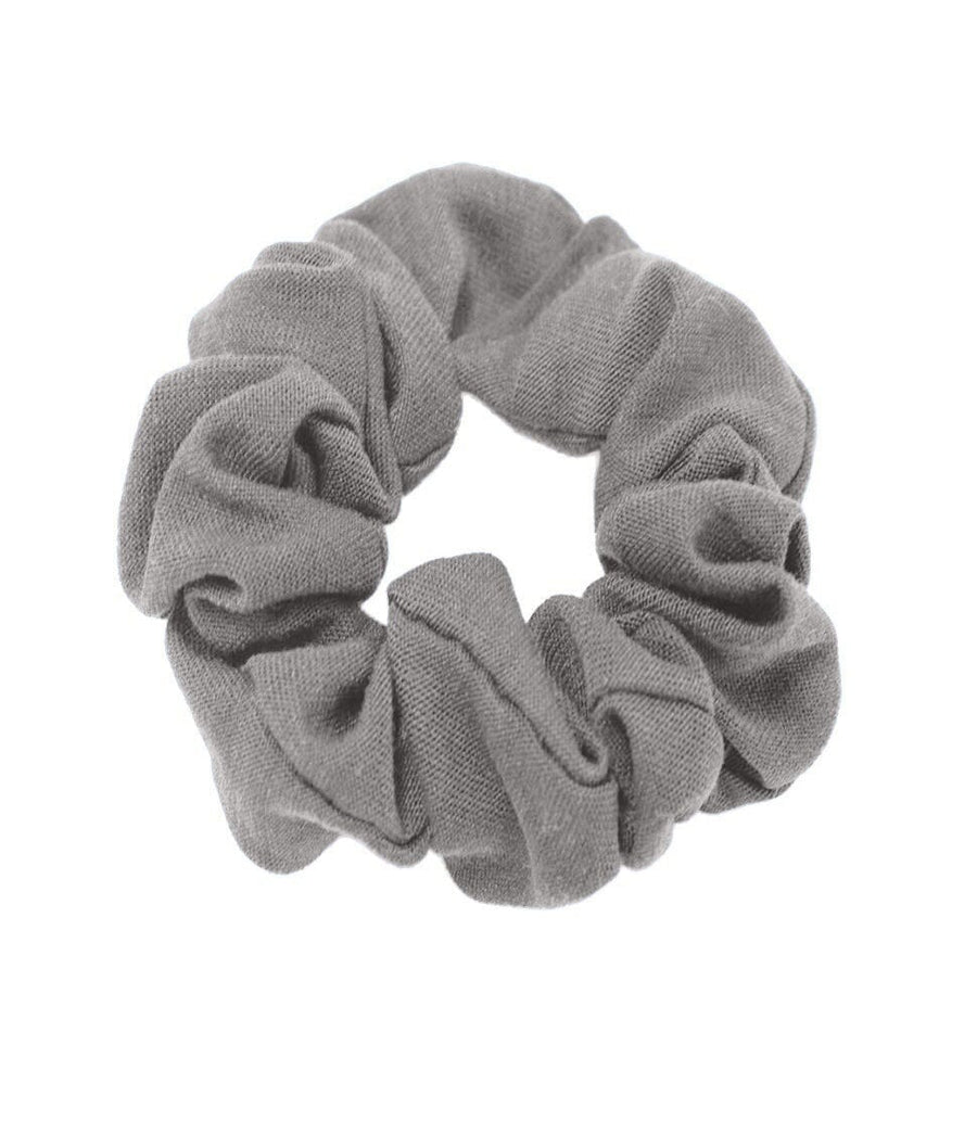 Silkspun Scrunchie in Perfect Grey