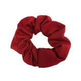 Silkspun Scrunchie in Sunset Red