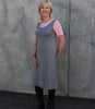 Silkspun Sleeveless Dress Clearance; Perfect Grey
