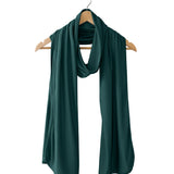 Silkspun Wrap Scarf in Deep Sea Green