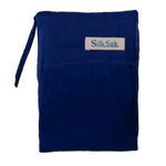 Standard 100% Silk Silksak in Dark Blue