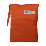 Standard 100% Silk Silksak in Orange