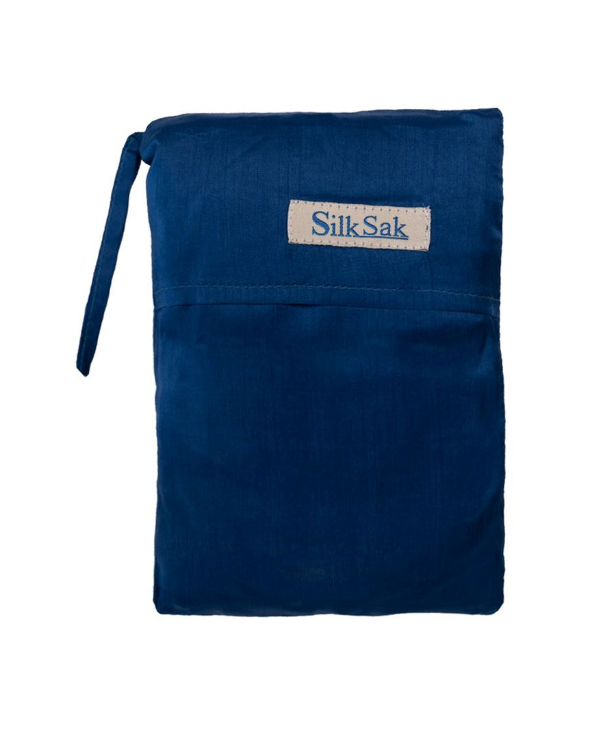 Standard 100% Silk Silksak in Prussian Blue
