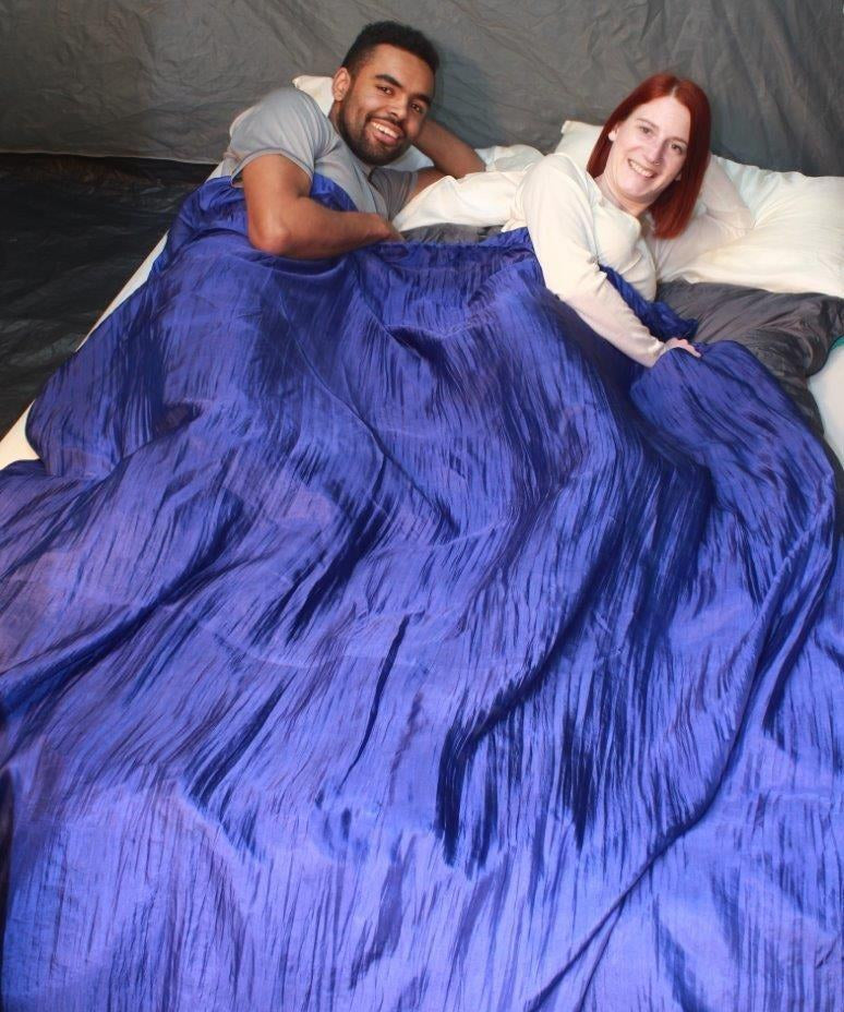  Double Silksak in Dark Blue