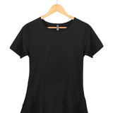 Women's Silkspun Judy Top in Black