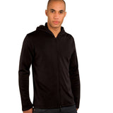 Men's Silkfleece Full Zip Hoodie in Black