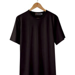 Men's Silkspun Short Sleeve Crew in Black