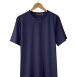 Men's Silkspun Short Sleeve Crew in Navy