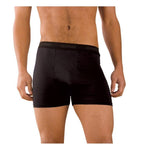  Men's Pure Silk Boxers in Black